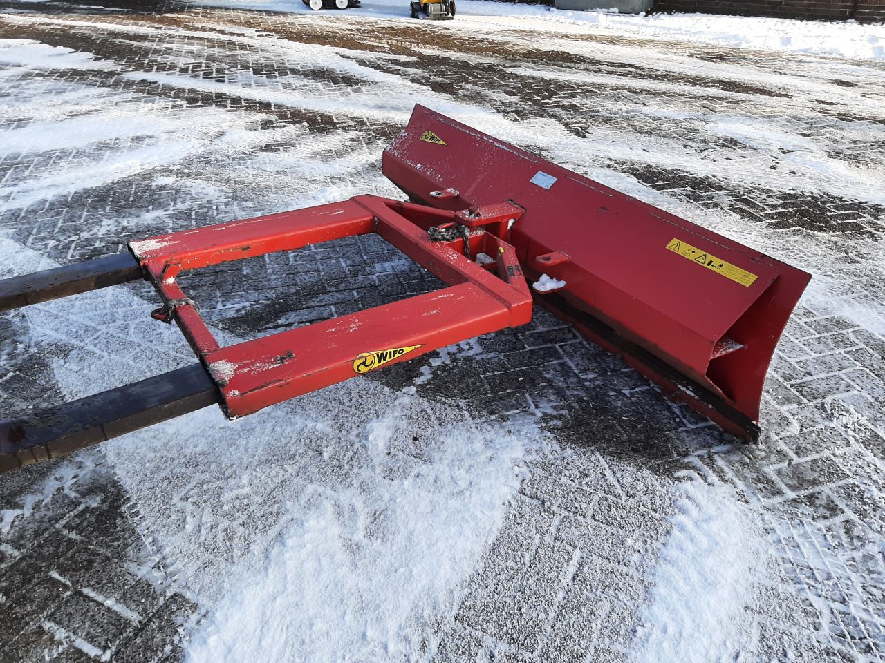 Wifo SH200V sneeuwschuif voor heftruck