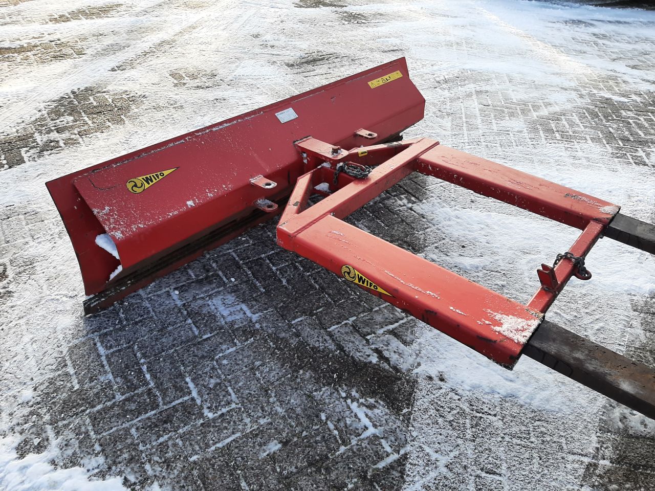 Wifo SH200V sneeuwschuif voor heftruck