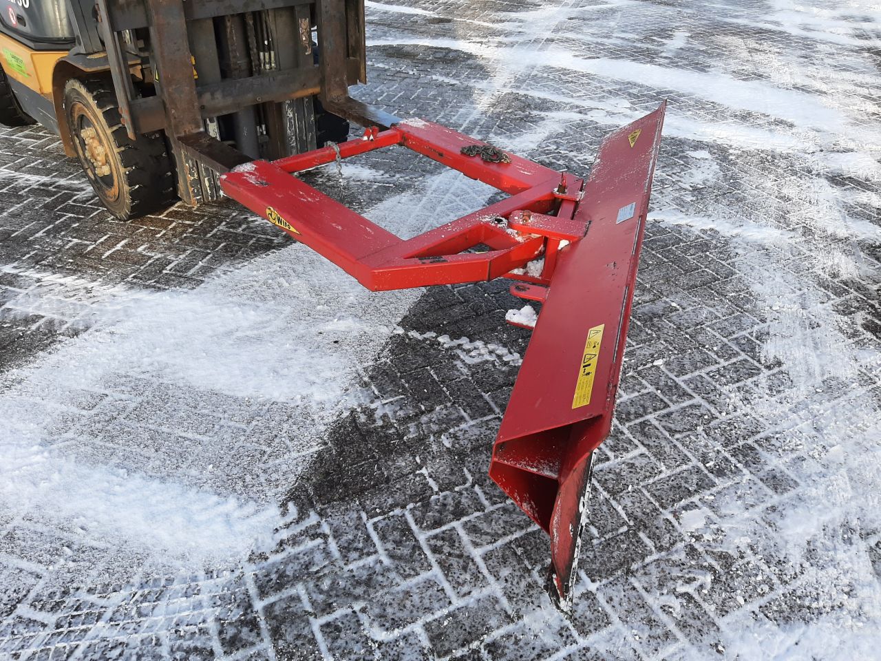 Wifo SH200V sneeuwschuif voor heftruck