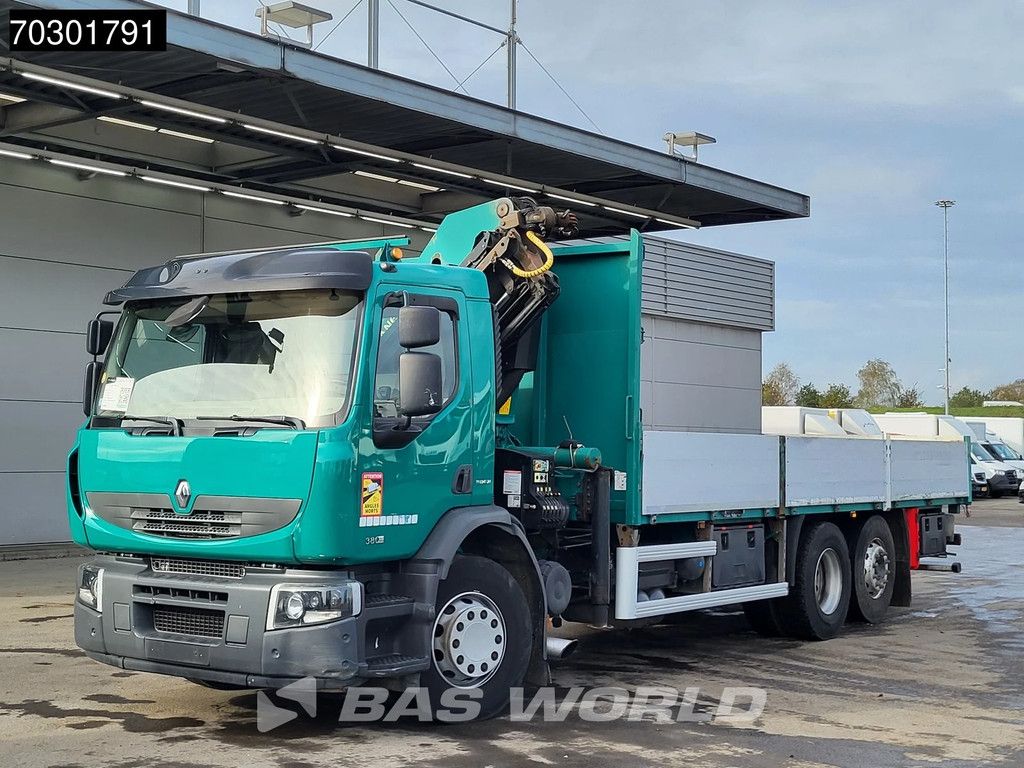 Renault Premium 380 6X2 Palfinger PK20002 Crane Kran Lift+Steering Axle Air suspension Euro 5