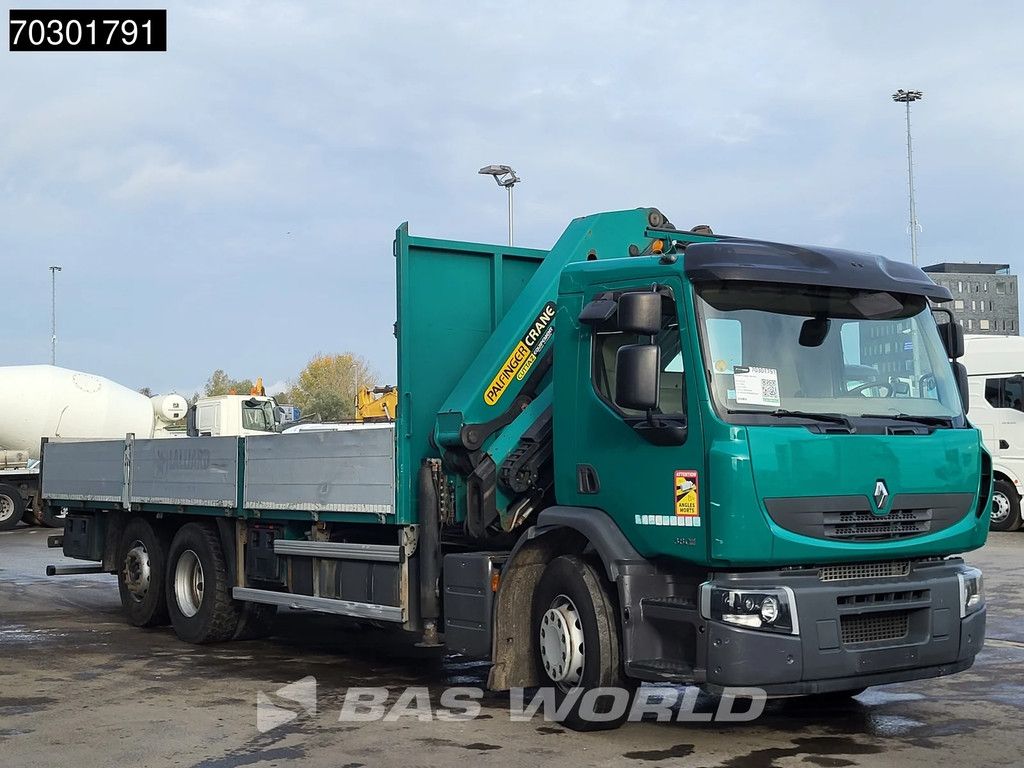 Renault Premium 380 6X2 Palfinger PK20002 Crane Kran Lift+Steering Axle Air suspension Euro 5