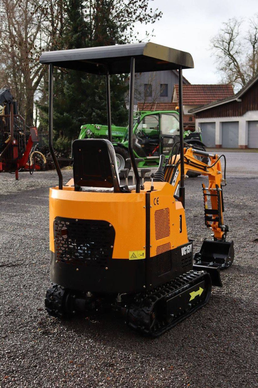 Minigraver Vicsec VC15-Y Benzine 2025 Nieuw