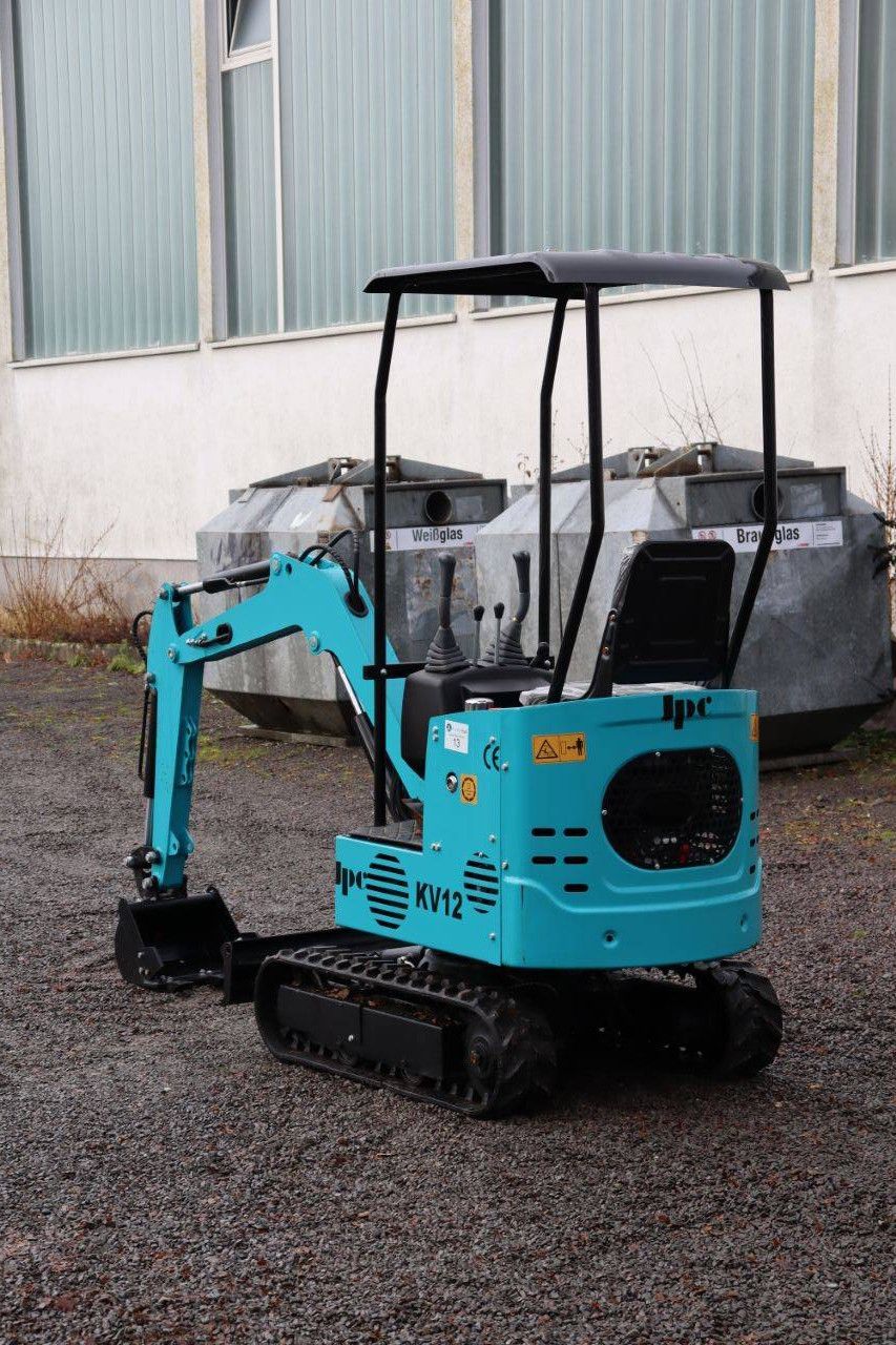Mini Excavator JPC KV12 Petrol 2024 New