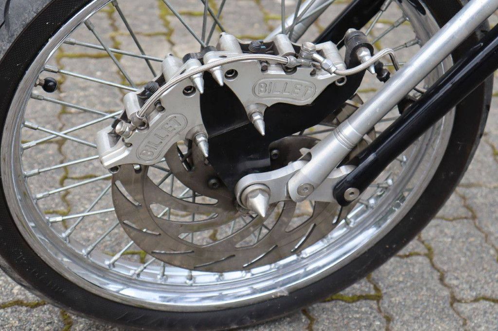 Motorrad Harley-Davidson Custom Chopper FXR High-Neck & Hardtail Benzin 47kW 1986