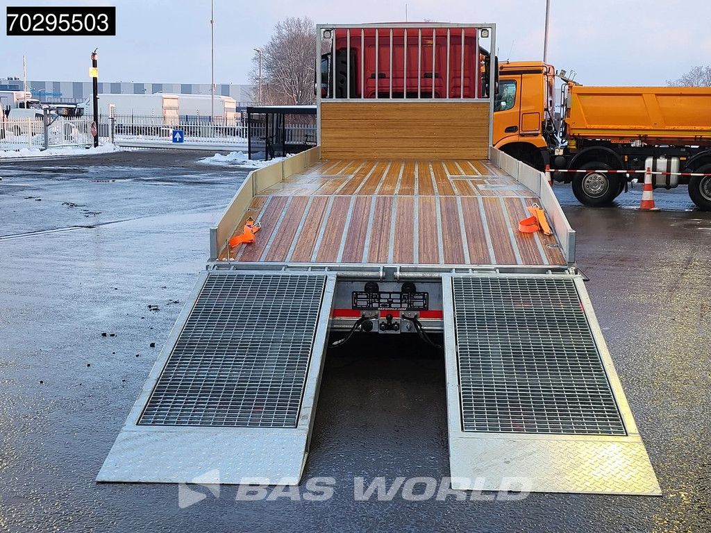 MAN TGS TGS 26.320 6X2 Machine transporter Oprijwagen Lift+steering Hydraulic ramps Euro 6