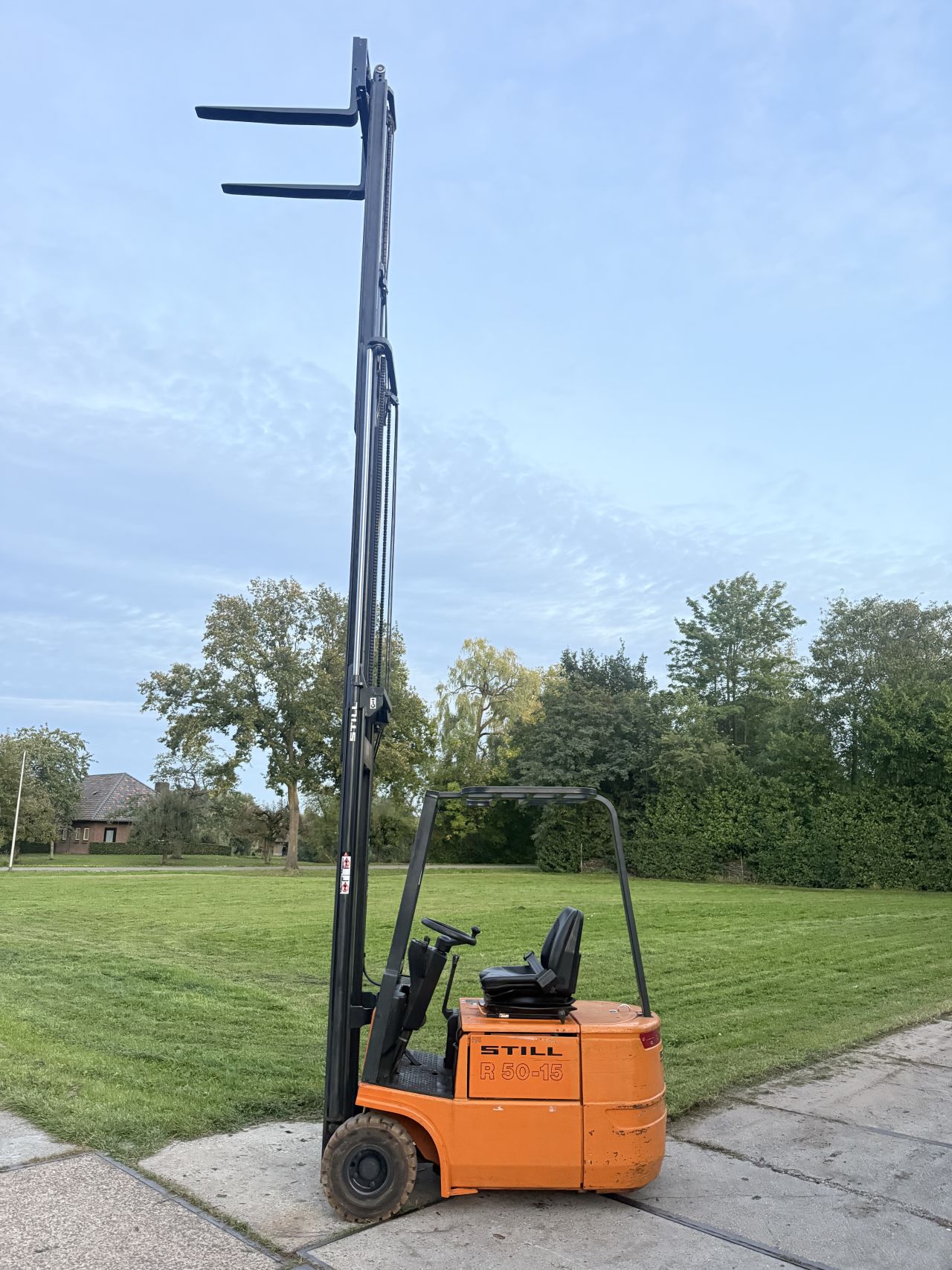 Still R50-15 elektrisch 3-delig 6M Freelift Sideshift 3300 uur