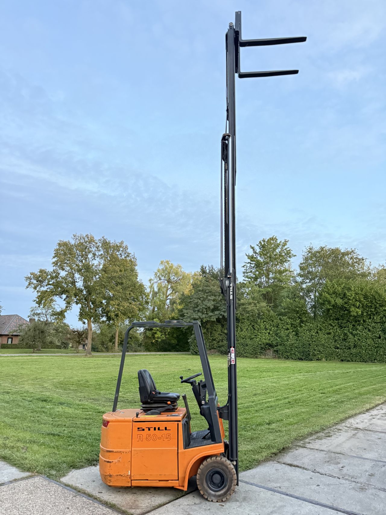 Still R50-15 elektrisch 3-delig 6M Freelift Sideshift 3300 uur