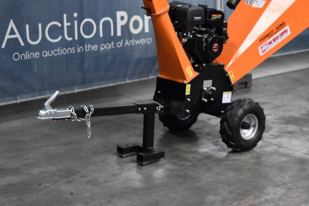 Wood Chipper Forestking GS1500 Trailer Petrol New