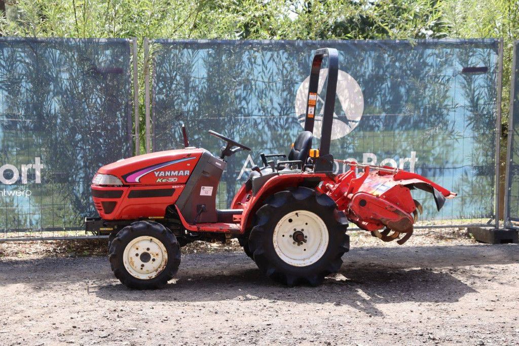 Minitractor Yanmar Ke-30 Diesel met Grondfrees