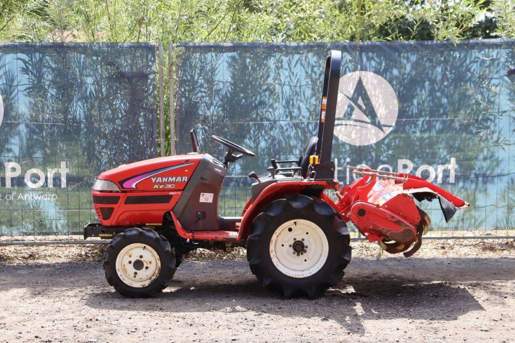 Minitractor Yanmar Ke-30 Diesel met Grondfrees