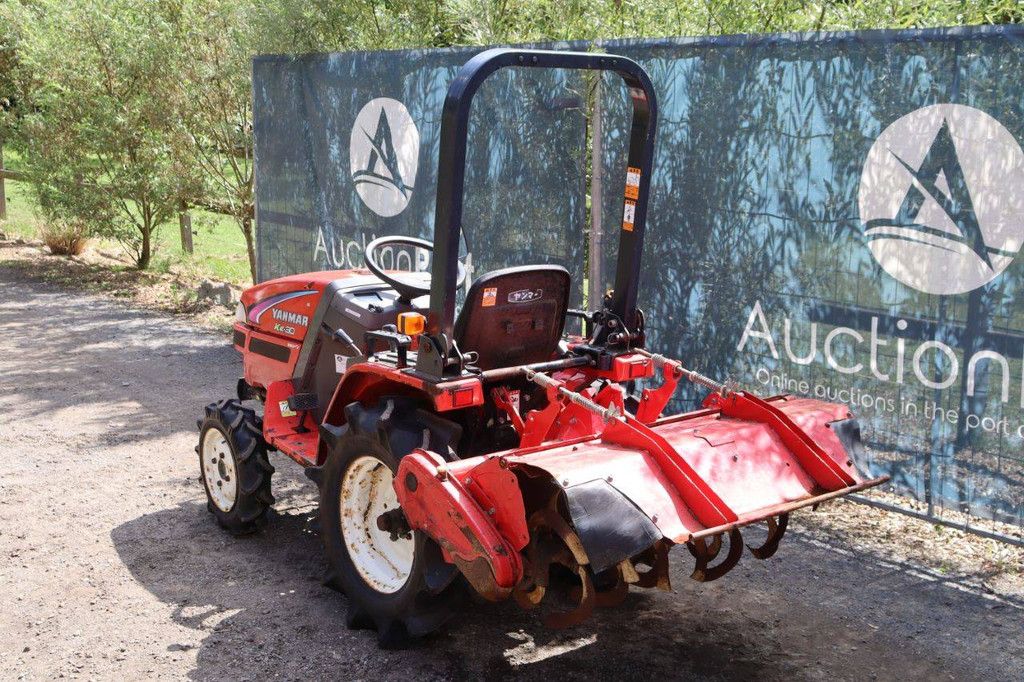 Minitractor Yanmar Ke-30 Diesel met Grondfrees