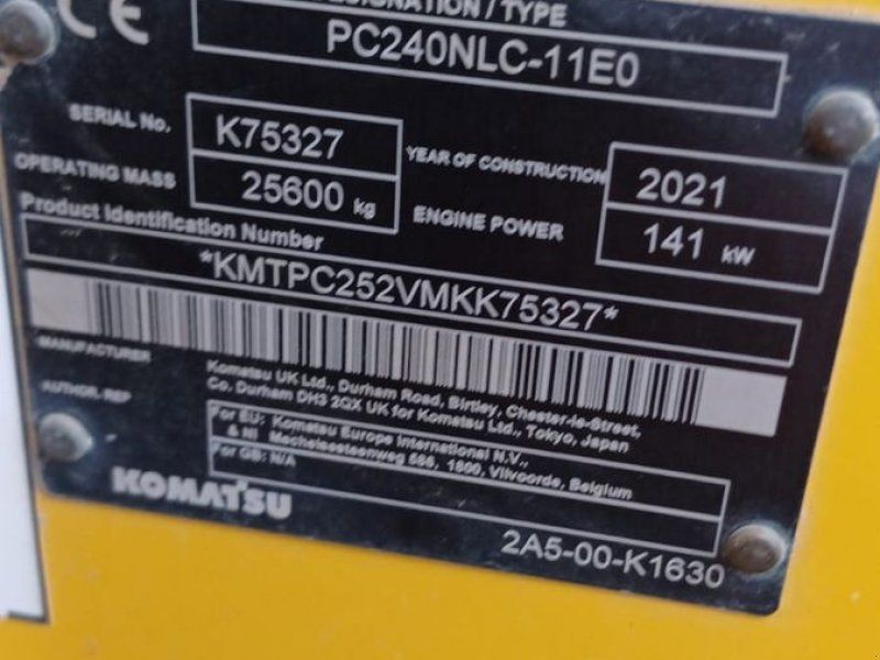 Komatsu PC240NLC-1EO
