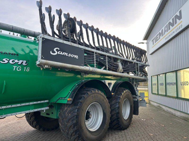Samson TG 18 mit TSB2 Schleppschuhgestänge