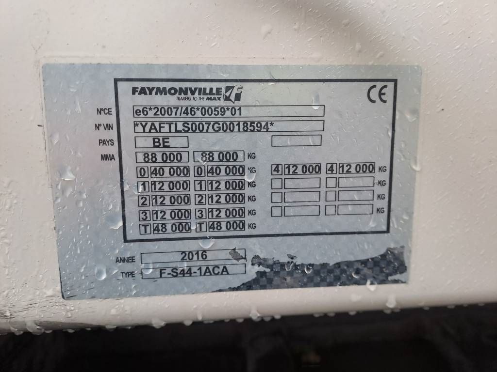 Faymonville EURO MEGA-Z4H + 4158LS 8x4 (LOW hour readings)