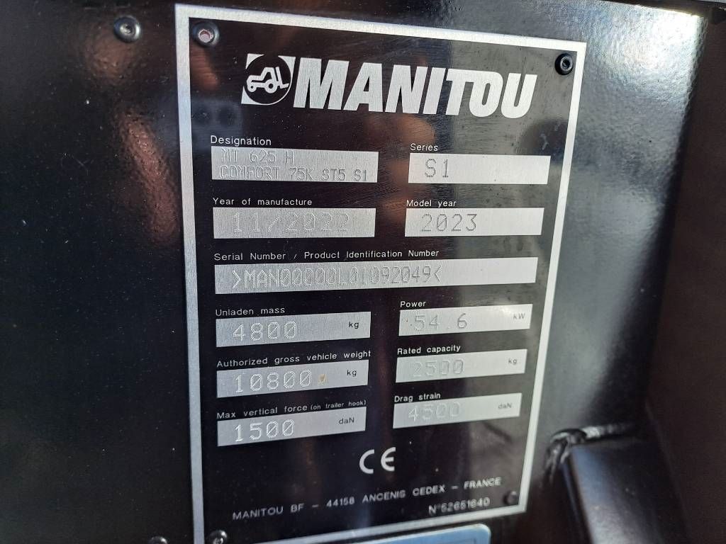 Manitou MT625H