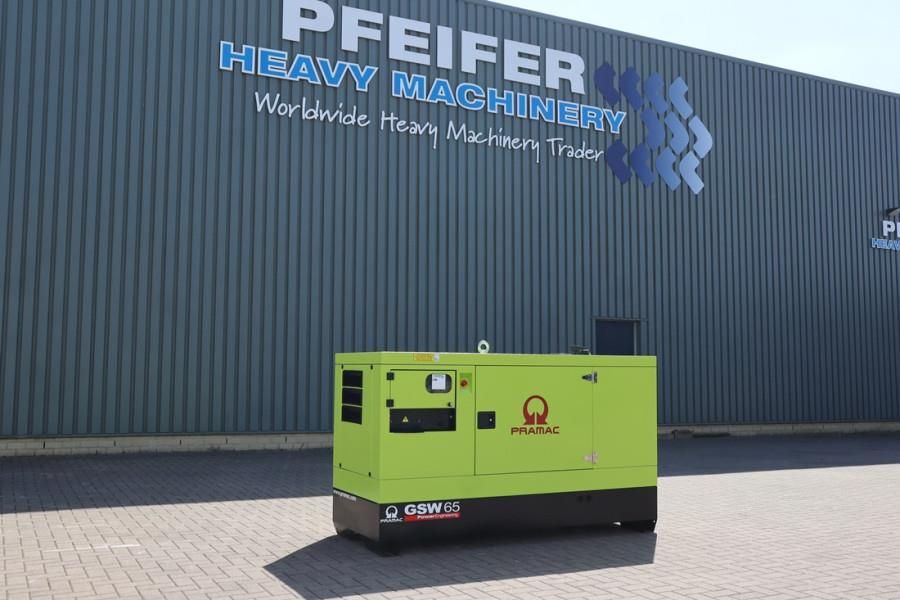 Pramac GSW65P-ACP Diesel, 63 kVA, Also Available For Rent