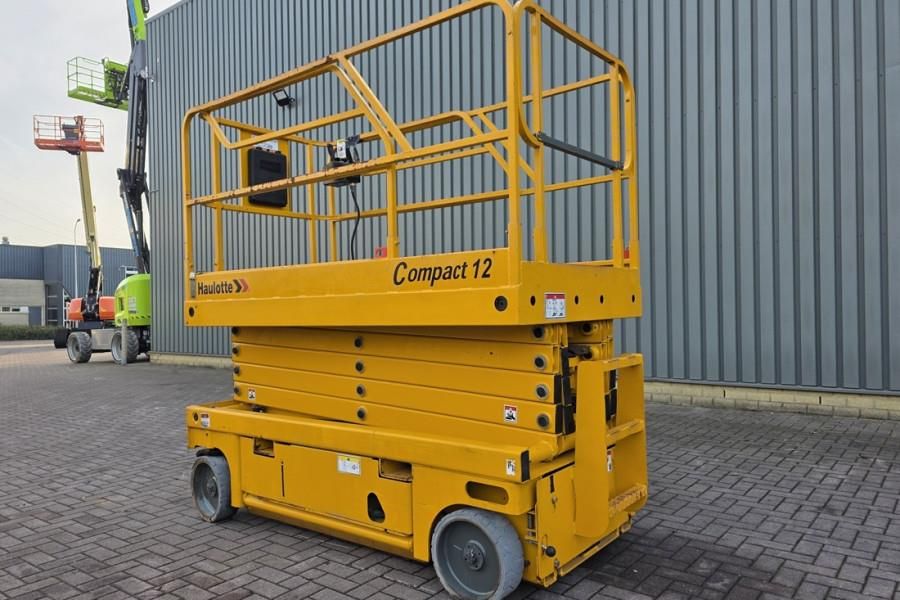 Haulotte Compact 12 Electric, 12m Working Height, 300kg Cap