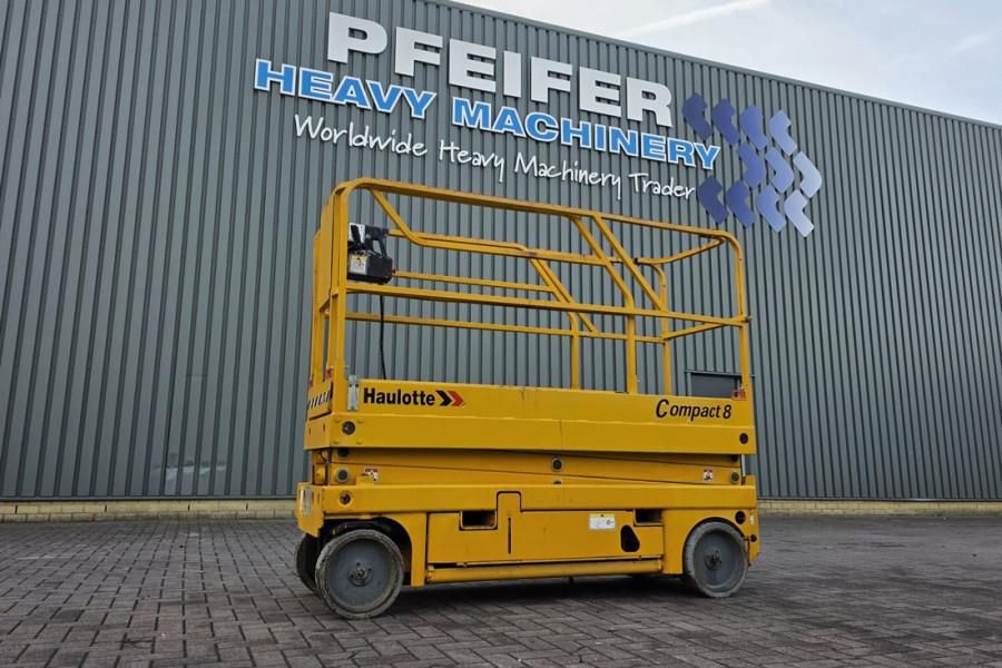 Haulotte Compact 8 Electric, 8.2m Working Height, 350kg Cap