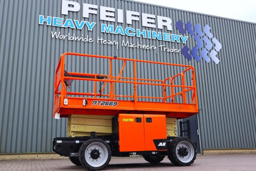 JLG RT2669 Diesel, 10m Working Height, 680kg Capacity,