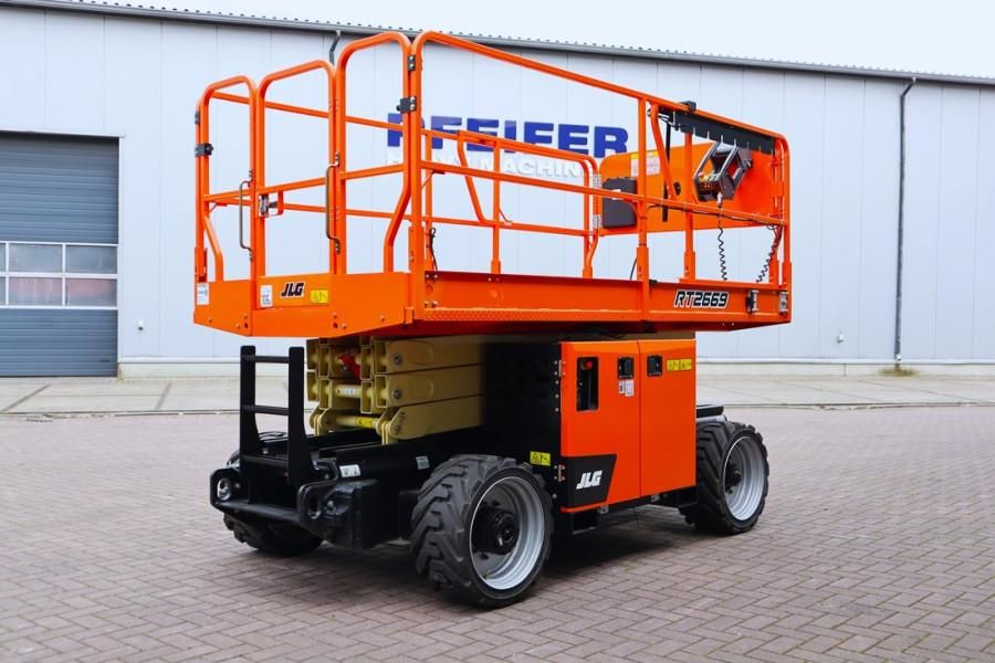 JLG RT2669 Diesel, 10m Working Height, 680kg Capacity,