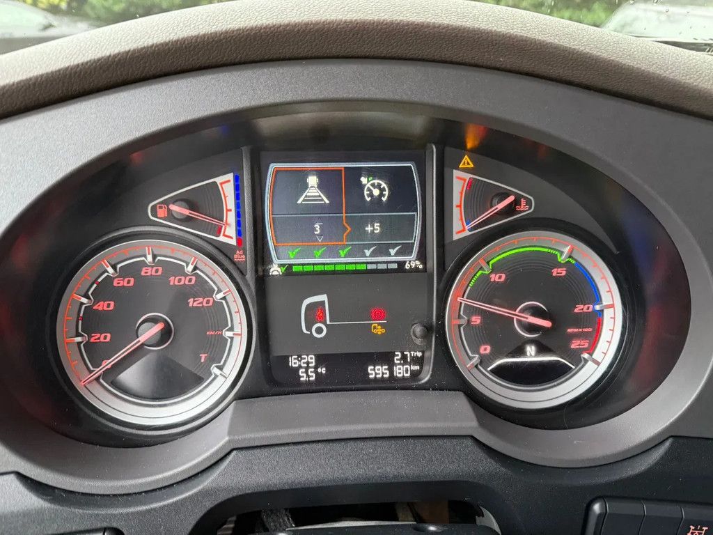 DAF XF 480 SSC Super Space Hydraulic Standairco 595.178KM!