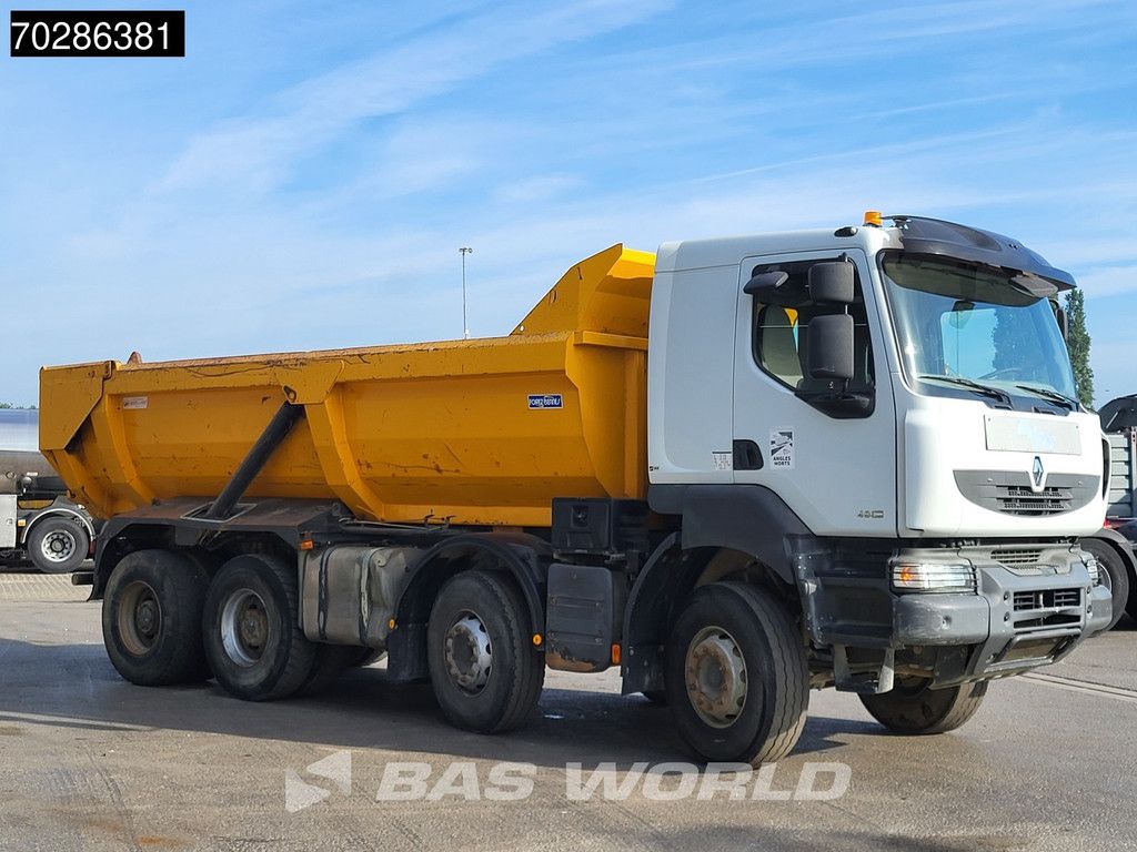 Renault Kerax 480 8X4 16m3 tipper Retarder Optibrake+ Big-Axle Steelsuspension Euro 5