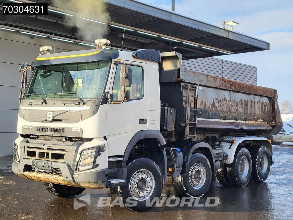 Volvo FMX 460 8X4 17m3 tipper Steel suspension Big-Axle Automatic VEB+ Euro 6