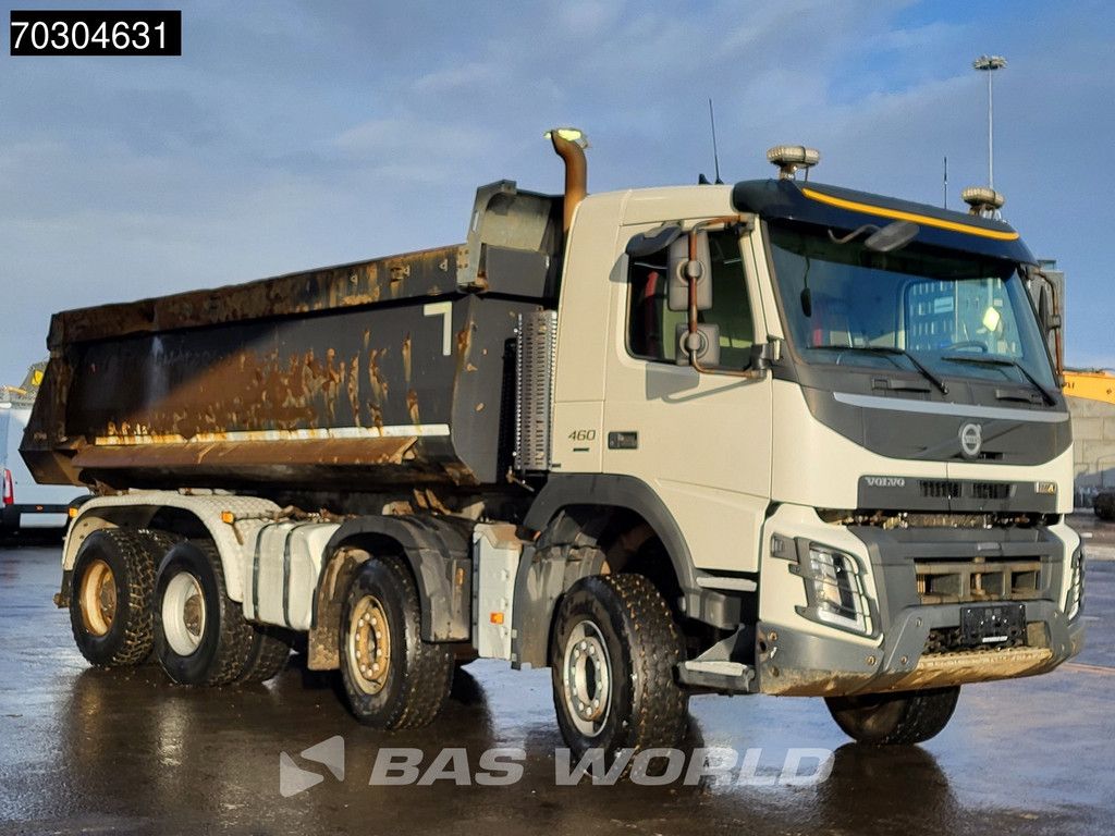 Volvo FMX 460 8X4 17m3 tipper Steel suspension Big-Axle Automatic VEB+ Euro 6