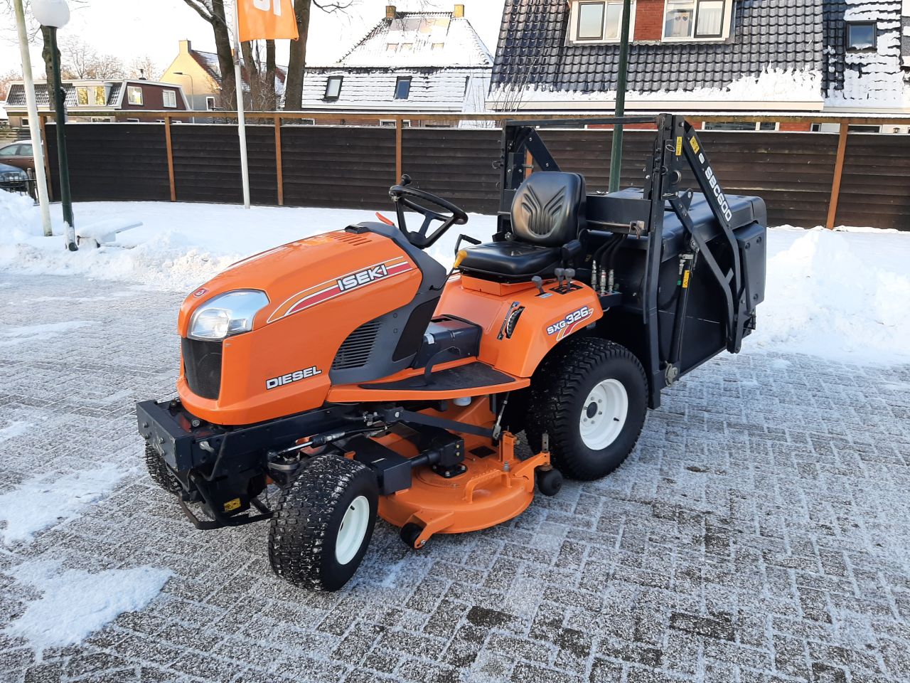 Iseki SXG 326 hooglosser - 1,22m maaibreedte - 1205u - Bj. 2018