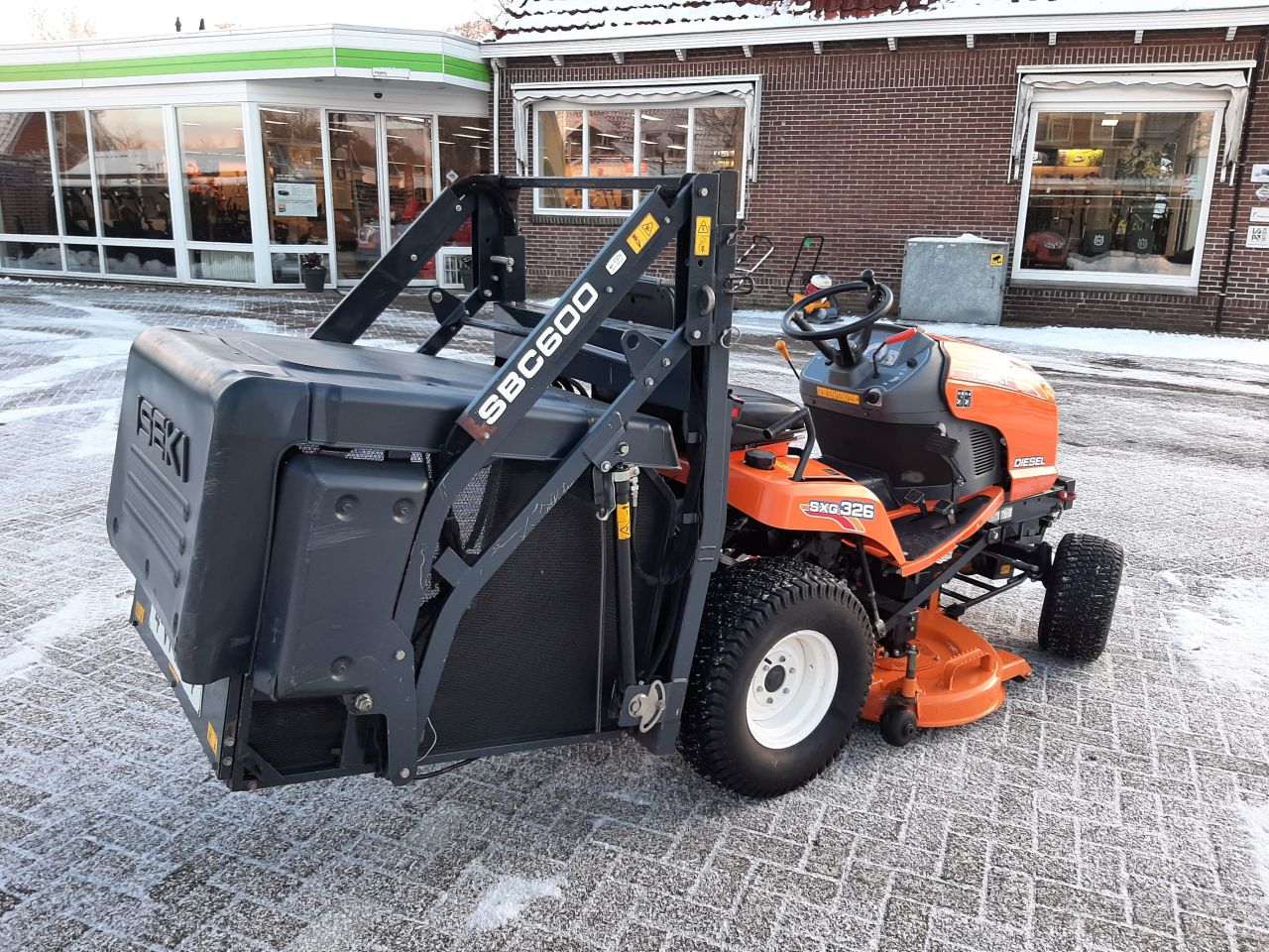 Iseki SXG 326 hooglosser - 1,22m maaibreedte - 1205u - Bj. 2018