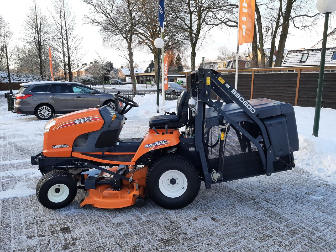 Iseki SXG 326 hooglosser - 1,22m maaibreedte - 1205u - Bj. 2018