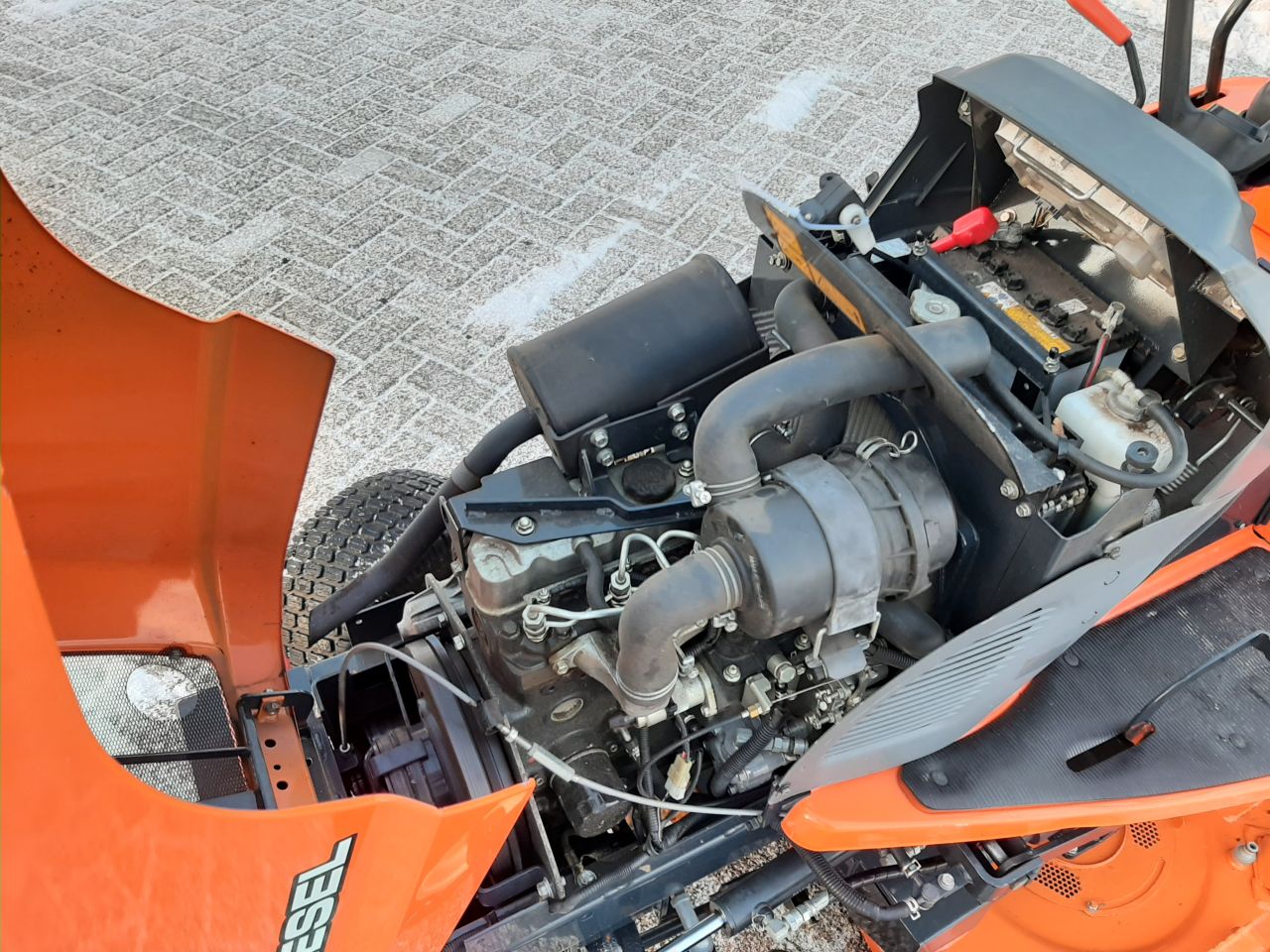 Iseki SXG 326 hooglosser - 1,22m maaibreedte - 1205u - Bj. 2018