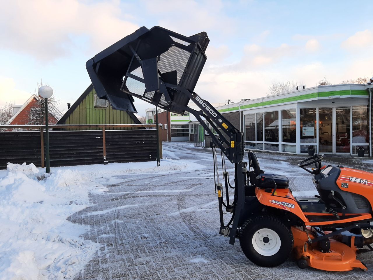 Iseki SXG 326 hooglosser - 1,22m maaibreedte - 1205u - Bj. 2018