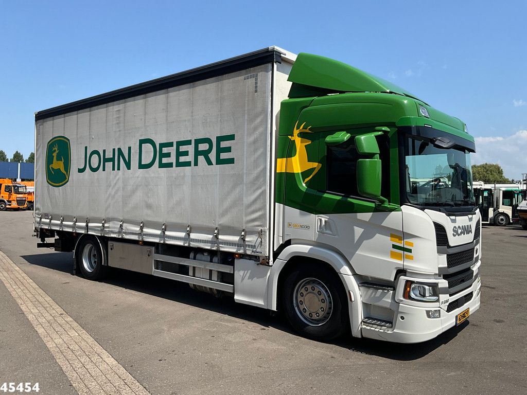 Scania P 280 Euro 6 Schuifzeil DHollandia 4 Ton laadklep Machine transport! - APK T/M 05-12-2026!