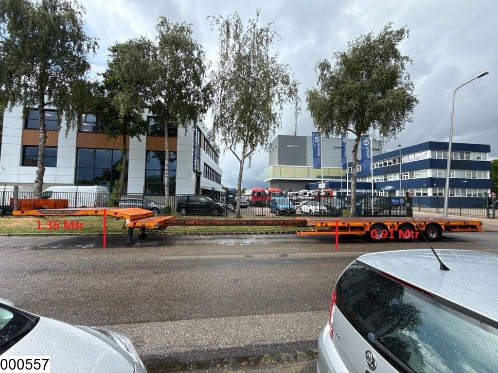 Nooteboom Lowbed 60.000 KG, Twistlocks, Extandable, 20 Mtr