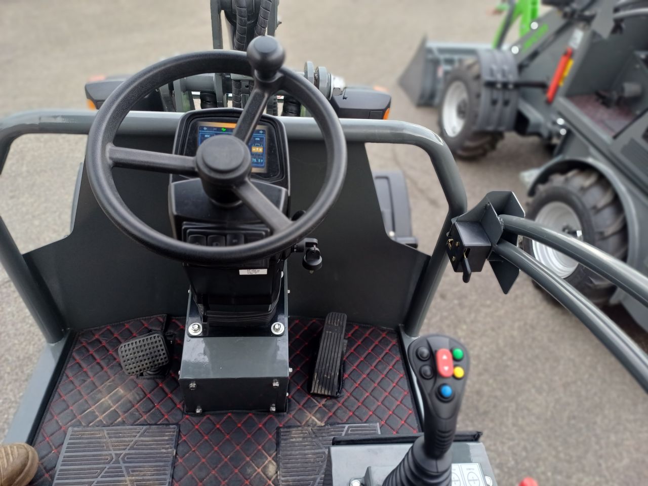 WCM L2110e elektrische minishovel shovel