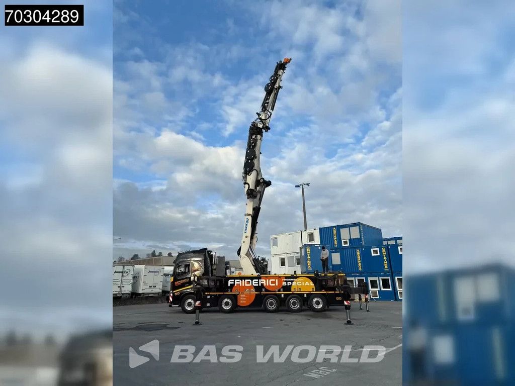 Volvo FH FH16 650 10X4 EFFER 2655 7S + 6S Jib Crane Kran Big-Axle Lift+steering Axle VEB+