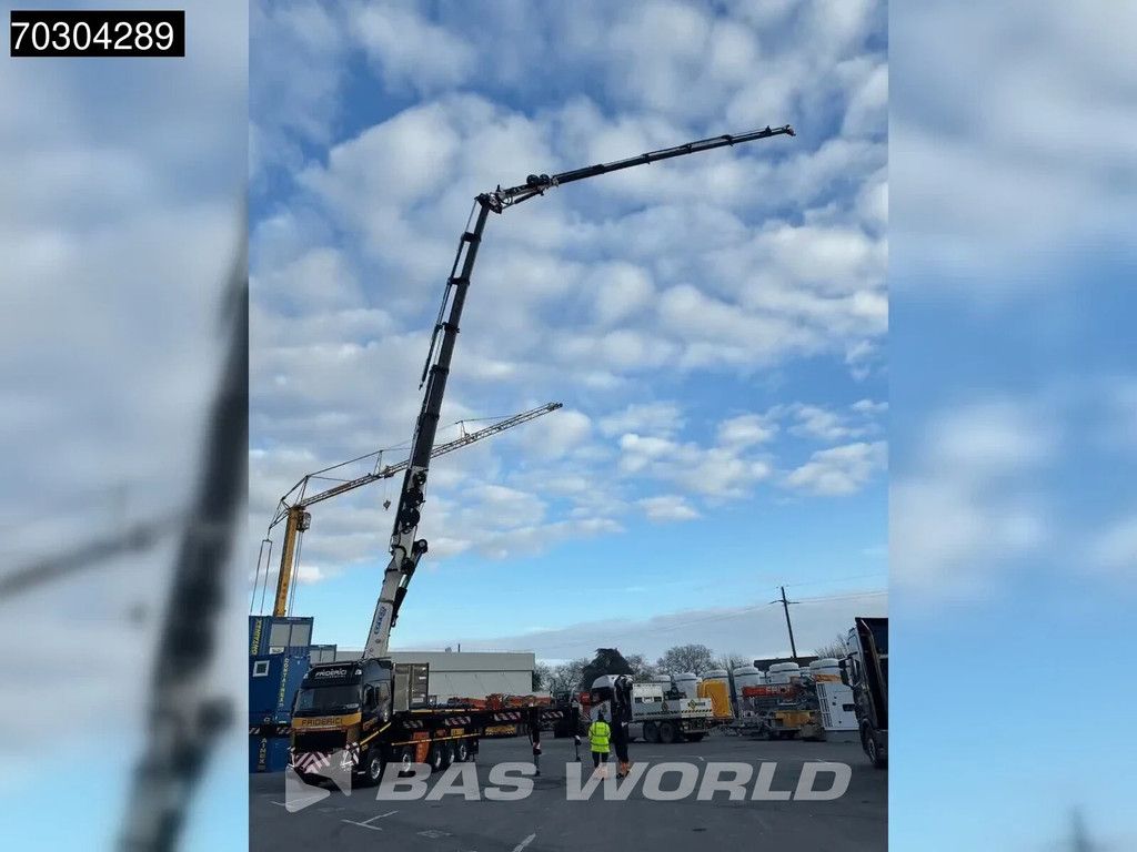 Volvo FH FH16 650 10X4 EFFER 2655 7S + 6S Jib Crane Kran Big-Axle Lift+steering Axle VEB+