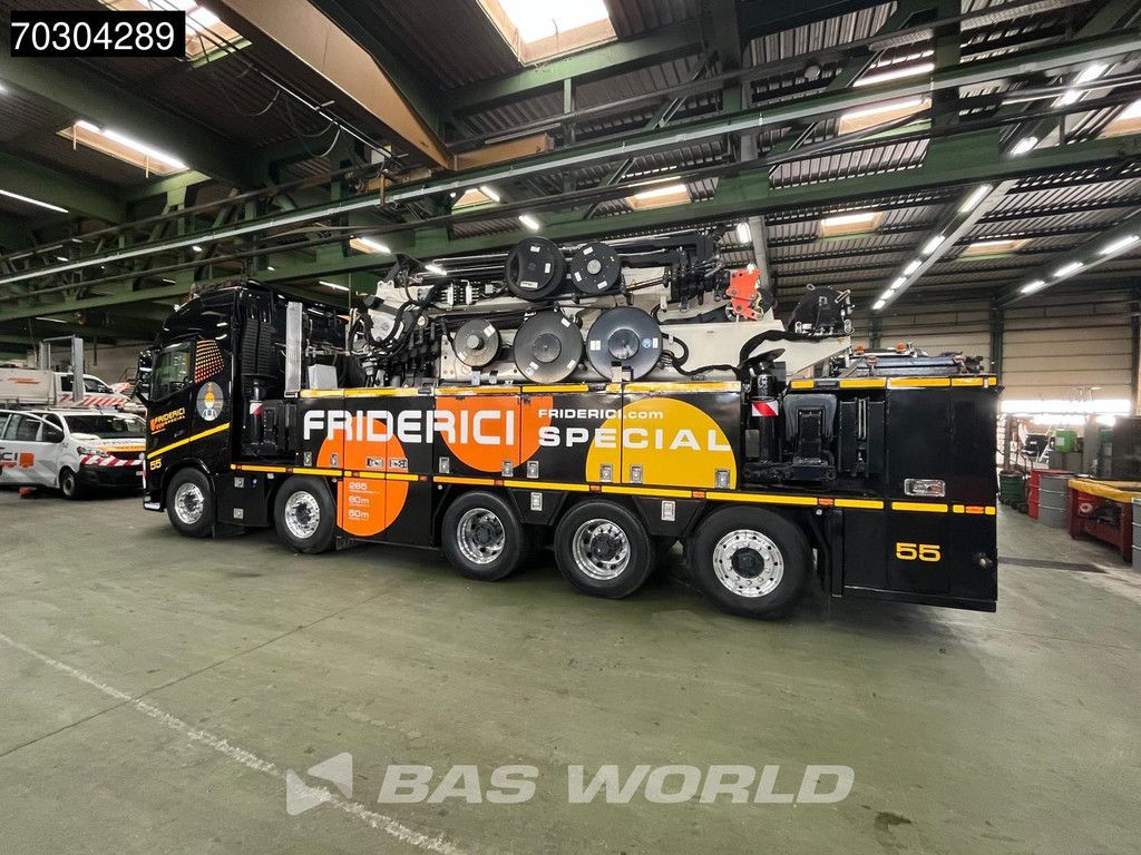 Volvo FH FH16 650 10X4 EFFER 2655 7S + 6S Jib Crane Kran Big-Axle Lift+steering Axle VEB+