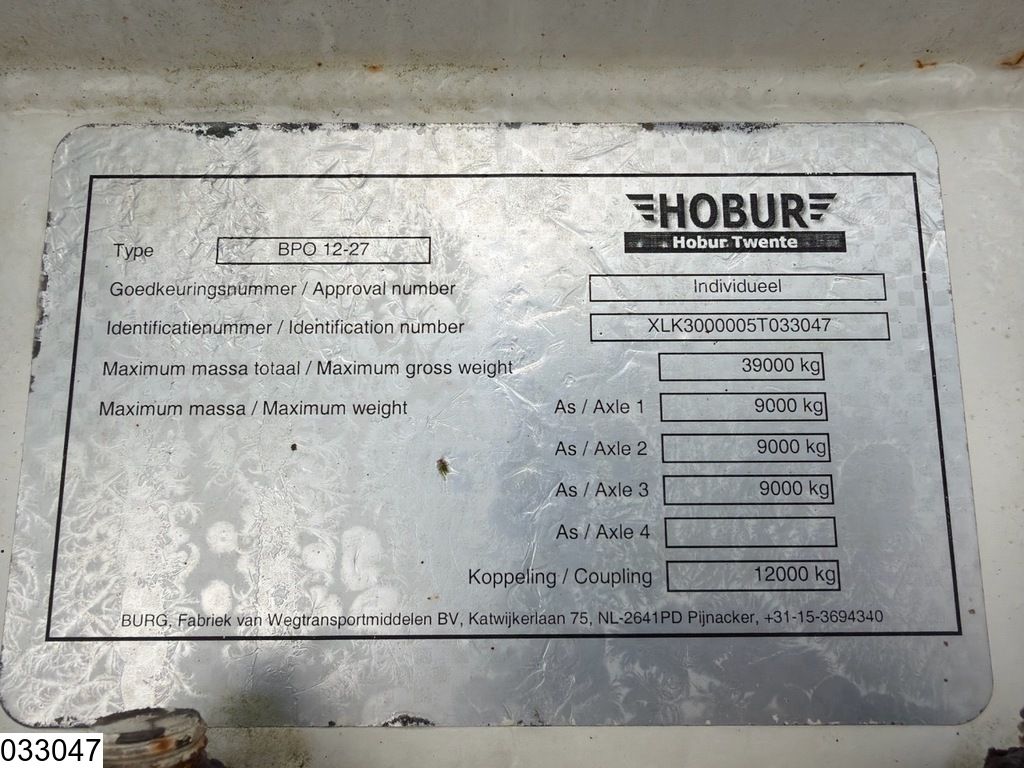 Burg Gas 50600 Liter, LPG GPL gas tank, Gaz, 1 Compartment