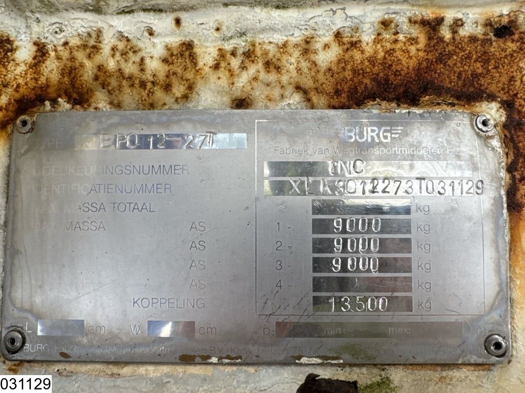 Burg Gas 50000 Liter, LPG GPL gas tank, Gaz, 1 Compartment