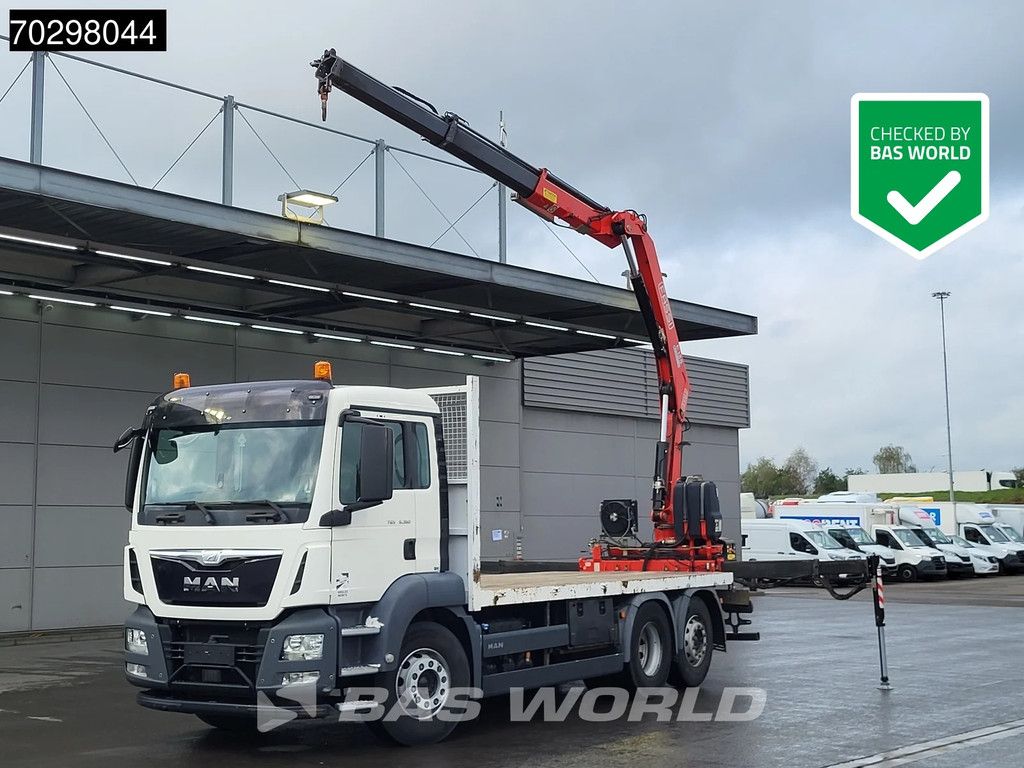 MAN TGS 26.360 6X2 Fassi F135A.0.22 Kran Crane Lift-Axle Automatic Euro 6