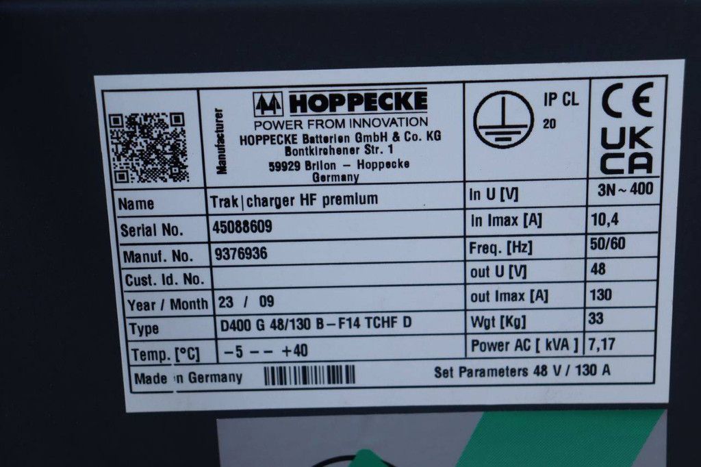 Forklift Jungheinrich EFG-450DZ Electric 1550kg 2003