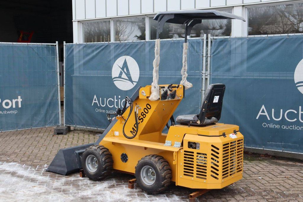 Skid Steer Loader MP-S800 Petrol 15hp New