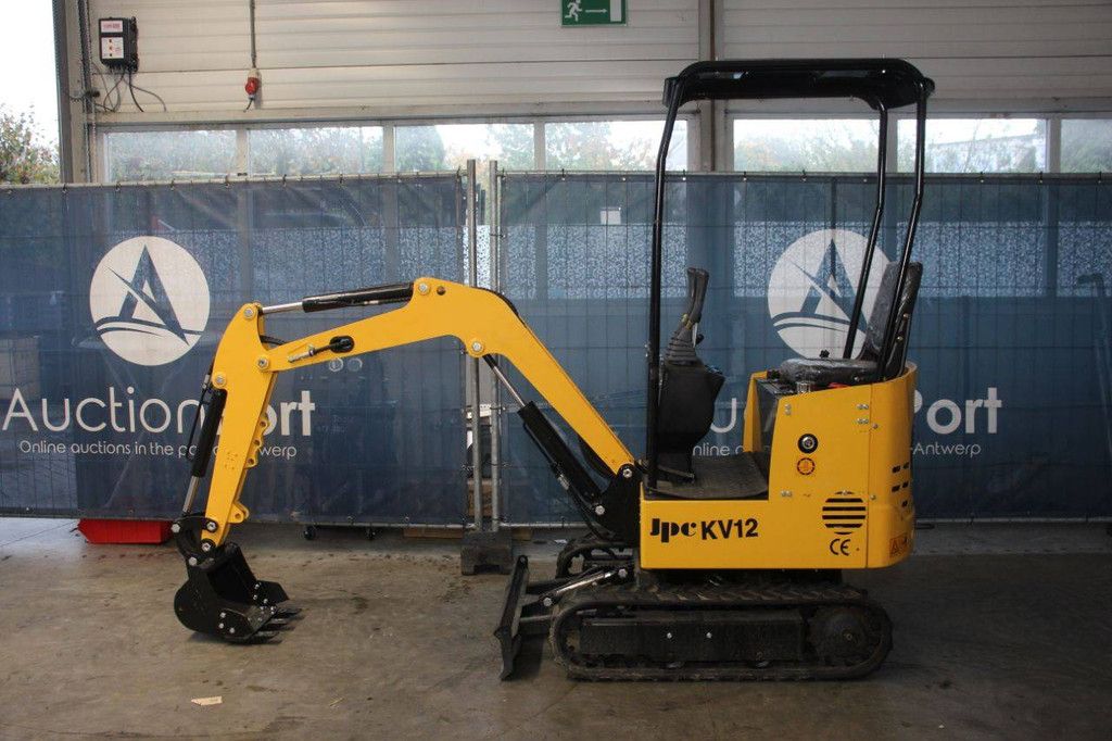 Mini excavator JPC KV12 Diesel 12 hp 2025 New