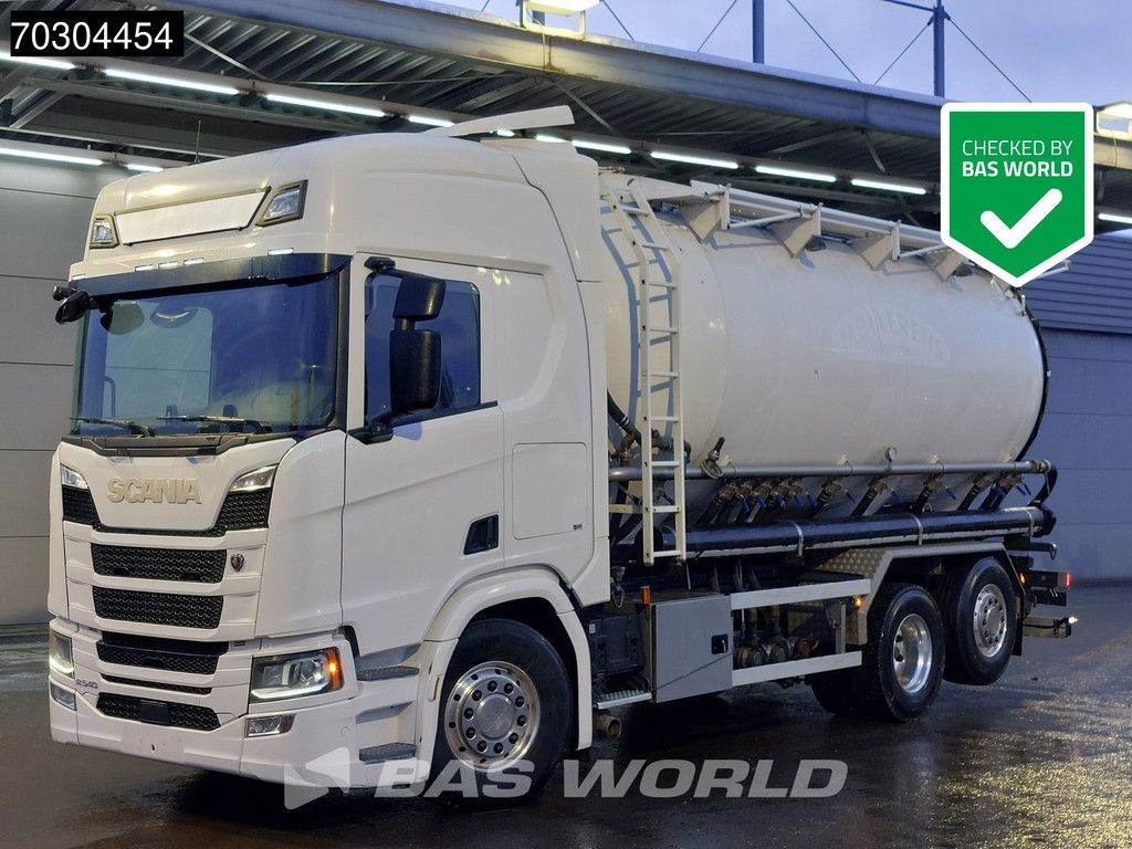 Scania R R540 6X2 Inter consult TF 1-38 CA 28.000liter alumunium tank Lift-Axle ACC Euro 6