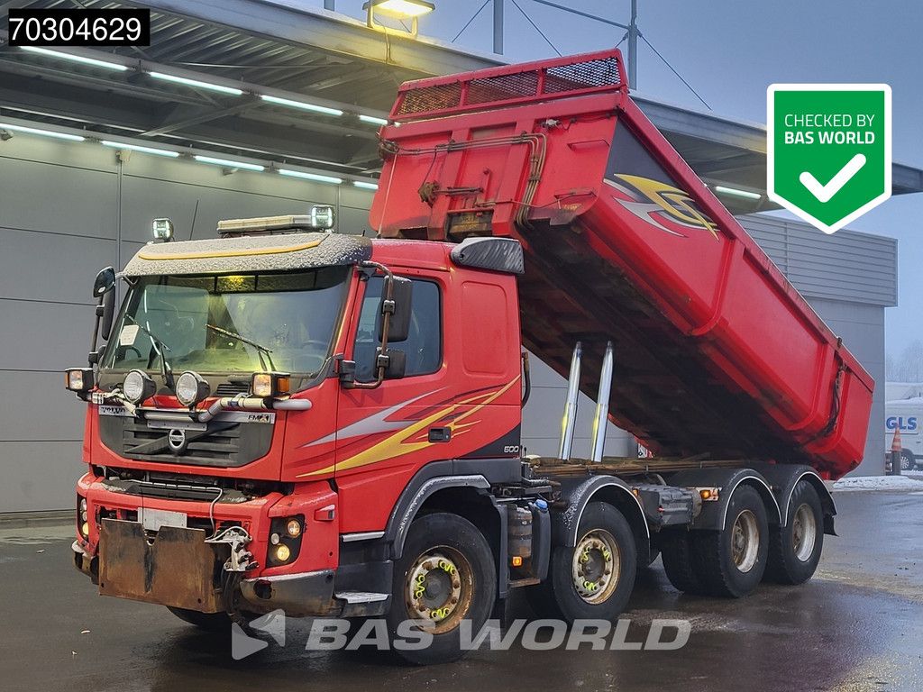 Volvo FMX 500 8X4 15m3 tipper Big-Axle Steelsuspension VEB+ Euro 5