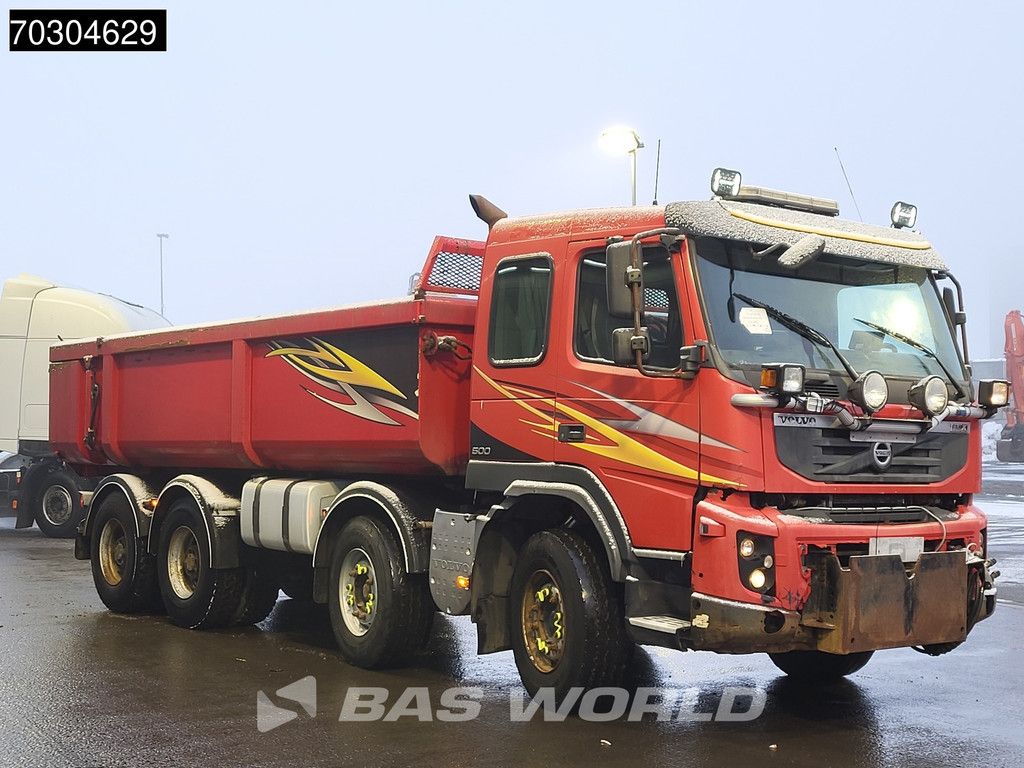 Volvo FMX 500 8X4 15m3 tipper Big-Axle Steelsuspension VEB+ Euro 5