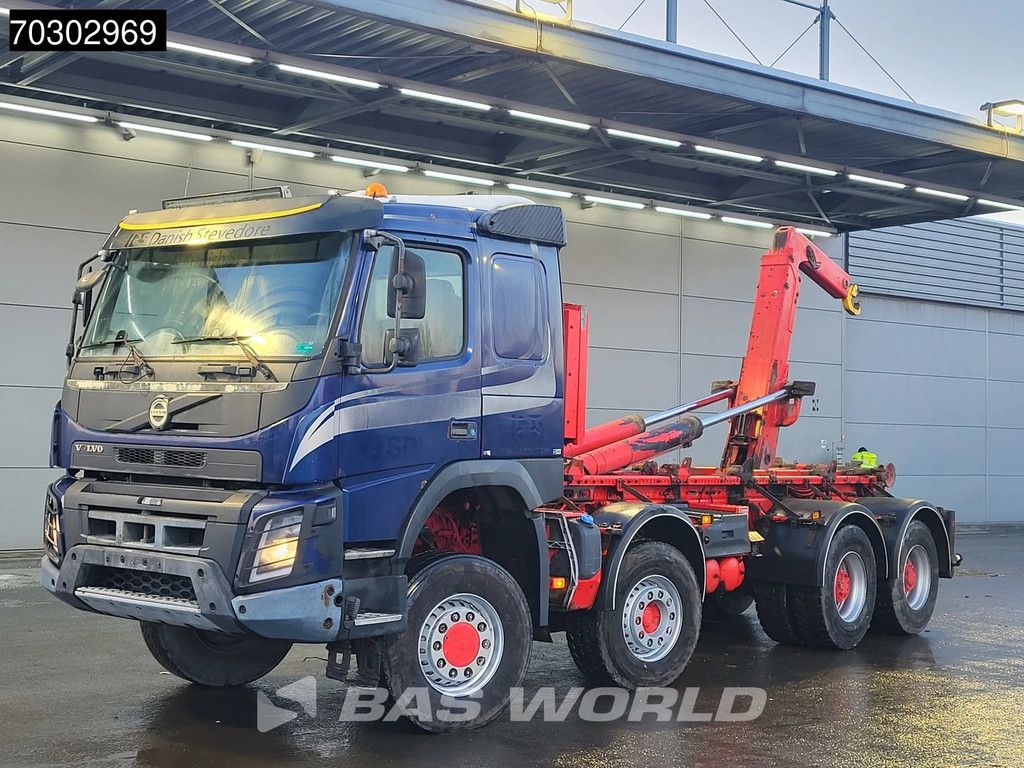 Volvo FMX FMX 500 8X6 HYVA 30-57-S Containersystem 8x6 Big-Axle Steelsuspension VEB+ Euro 6
