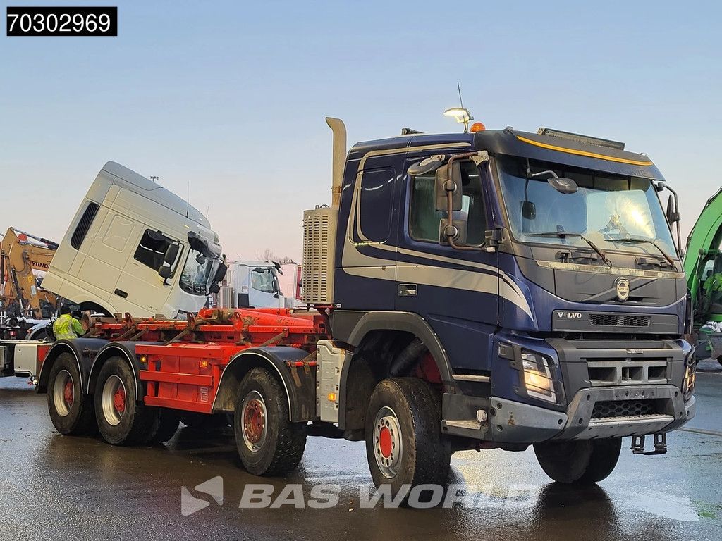Volvo FMX FMX 500 8X6 HYVA 30-57-S Containersystem 8x6 Big-Axle Steelsuspension VEB+ Euro 6